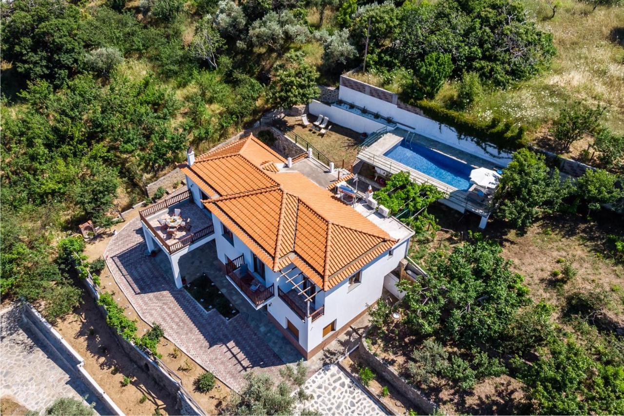 Villa Margini, Aegean Views , Pool Villa, Skopelos Exteriér fotografie