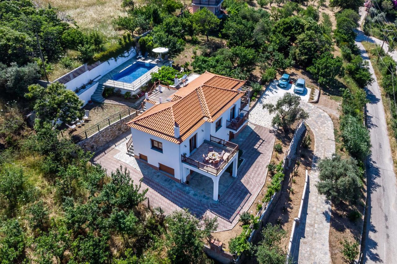 Villa Margini, Aegean Views , Pool Villa, Skopelos Exteriér fotografie