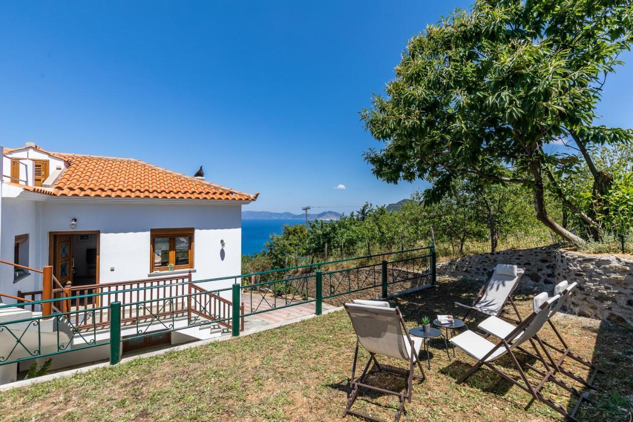 Villa Margini, Aegean Views , Pool Villa, Skopelos Exteriér fotografie