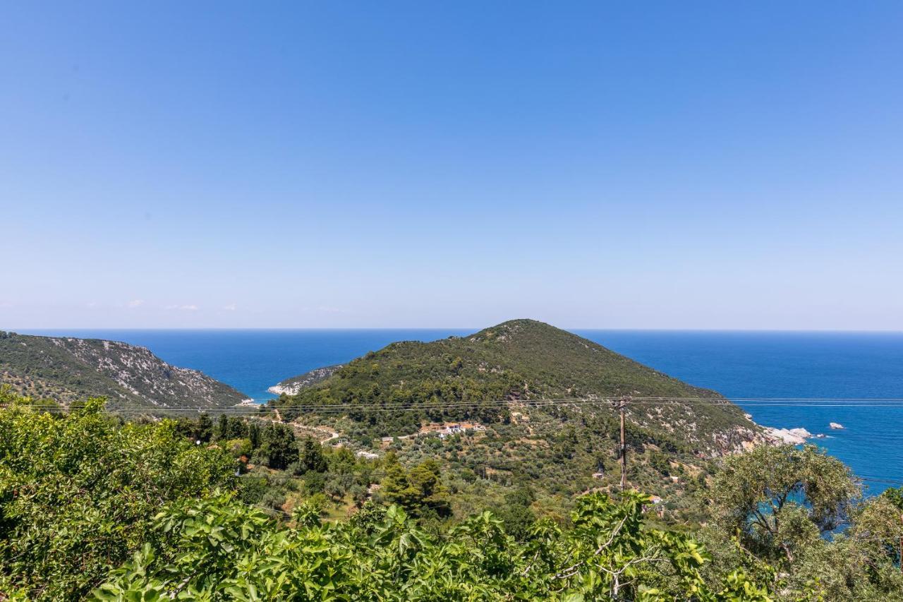 Villa Margini, Aegean Views , Pool Villa, Skopelos Exteriér fotografie