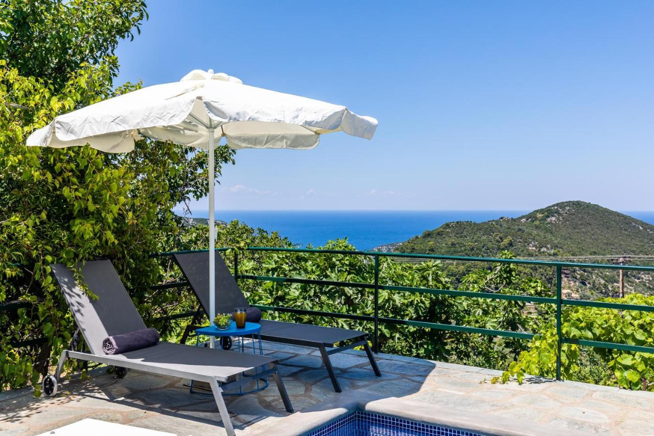 Villa Margini, Aegean Views , Pool Villa, Skopelos Exteriér fotografie