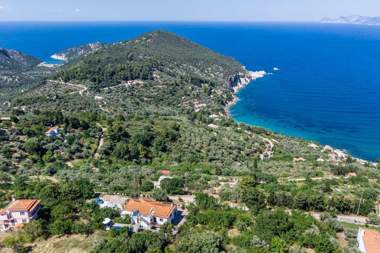 Villa Margini, Aegean Views , Pool Villa, Skopelos Exteriér fotografie