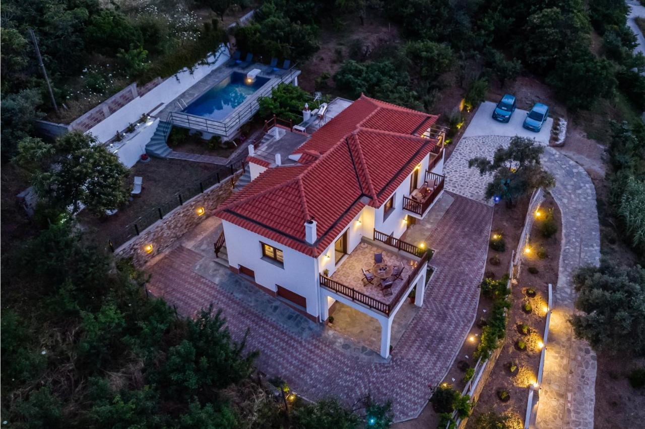 Villa Margini, Aegean Views , Pool Villa, Skopelos Exteriér fotografie