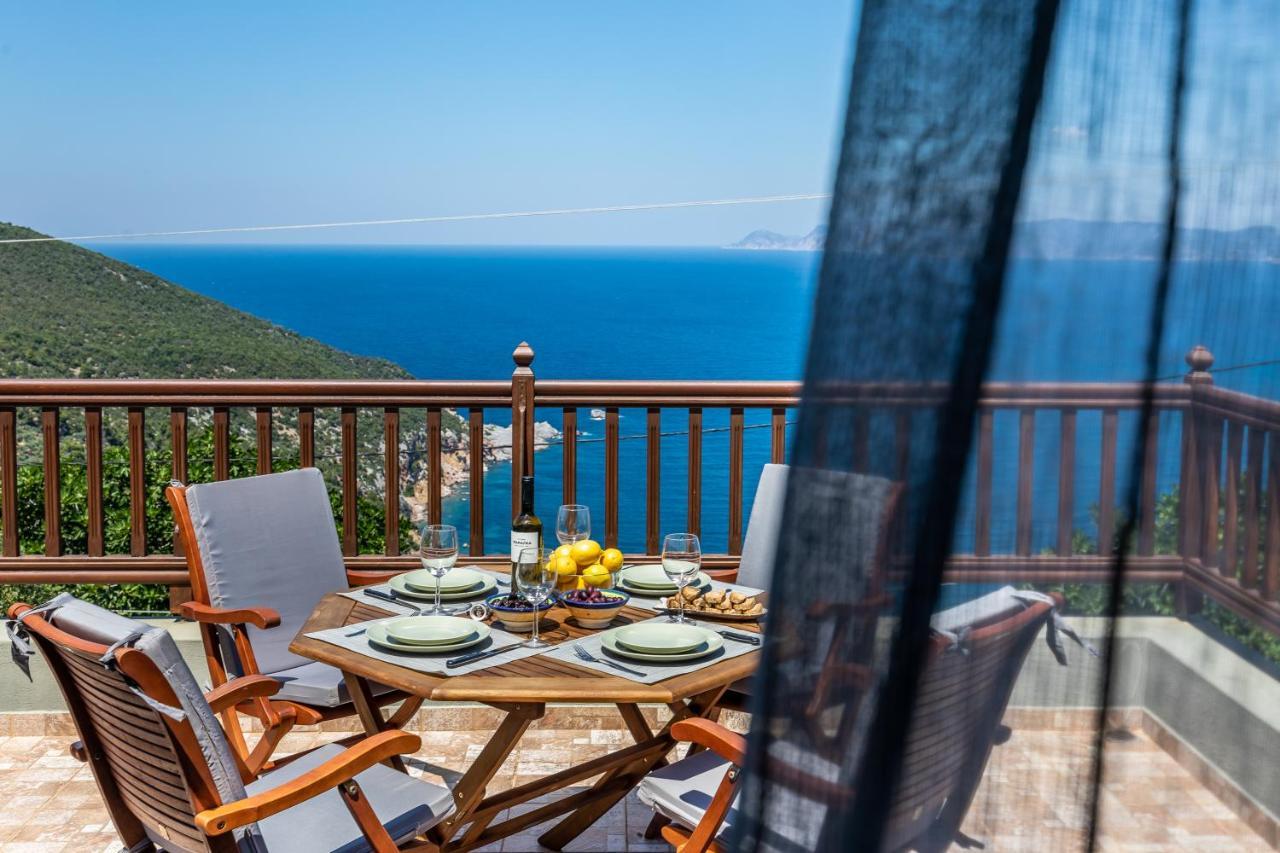 Villa Margini, Aegean Views , Pool Villa, Skopelos Exteriér fotografie